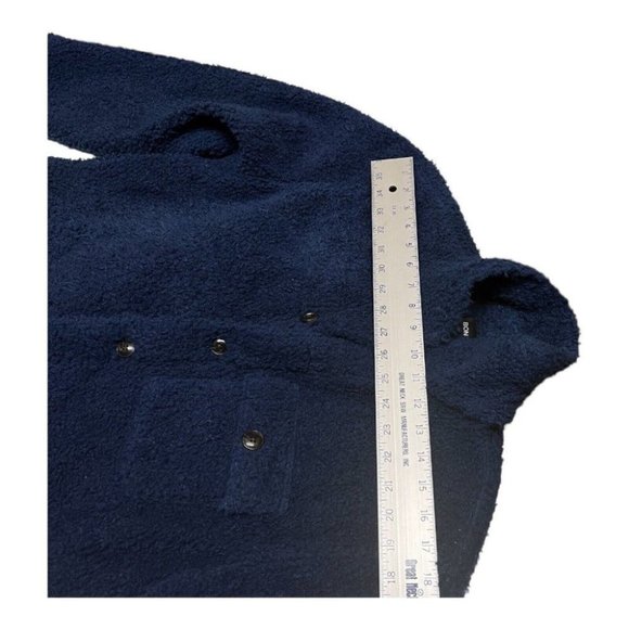 Bonobos Men’s M Slim Fit Teddy Cardigan Sherpa Jacket Shacket Button Grandpa - Picture 3 of 11